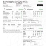 Green Roads Oil COA Results Page 5