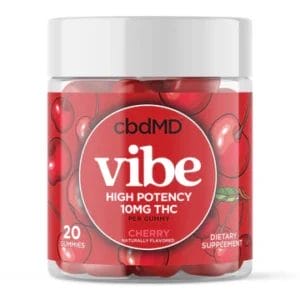 Delta-9 THC Gummies Cherry