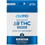 Delta 9 THC Gummies Blue Razz