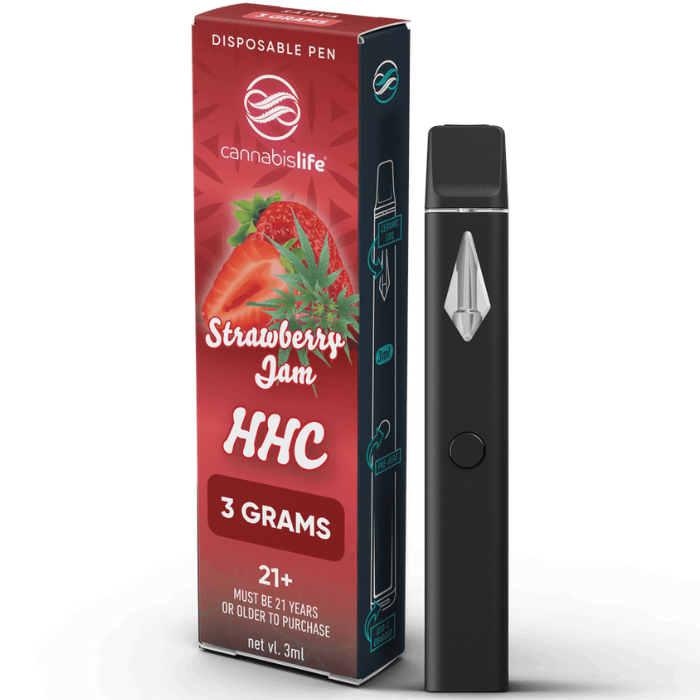 HHC Vape - Strawberry Jam