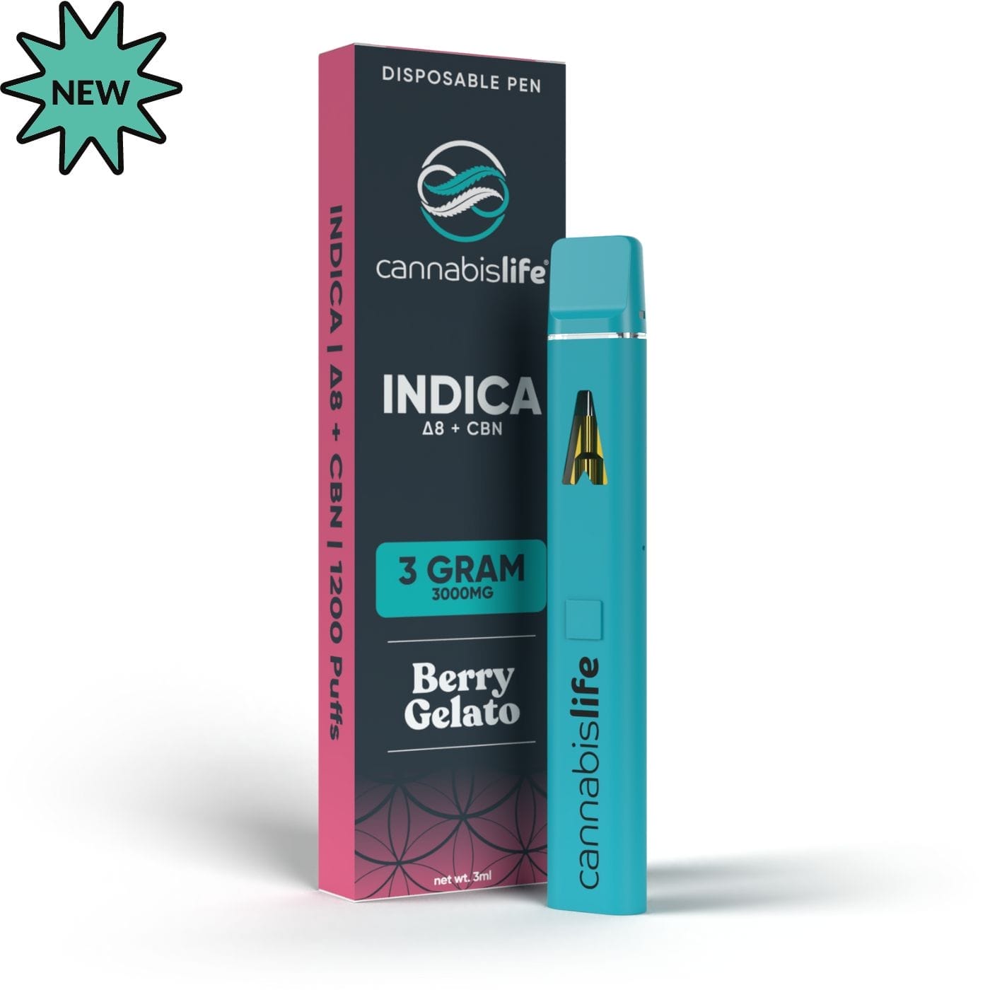 Berry Gelato THC Vape Pen