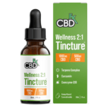 Image Showing the CBDfx CBD Tincture 1000mg CBD and 500mg CBG.