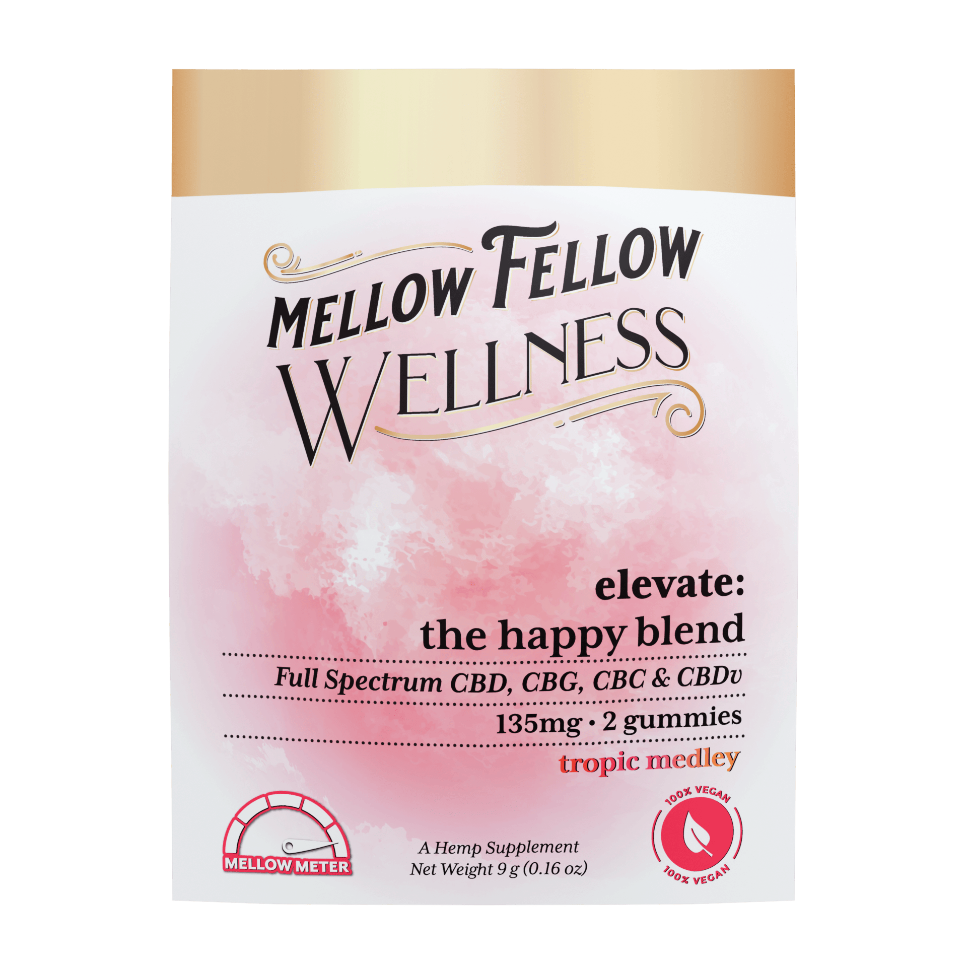 Image displaying Mellow Fellow Gummies - Elevate Blend