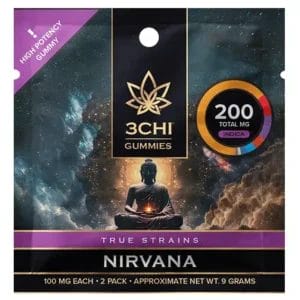 3Chi THC Gummies - Nirvana 2CT