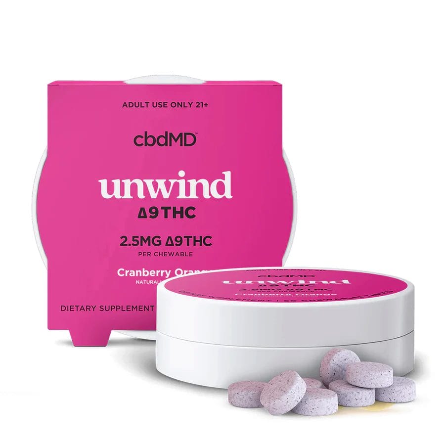 Unwind Microdose THC Capsules Front