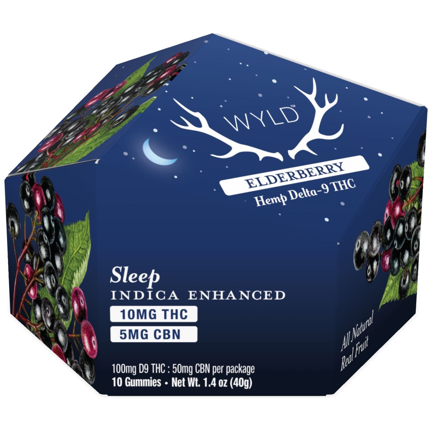 Wyld Gummies Sleep Gummies - Elderberry