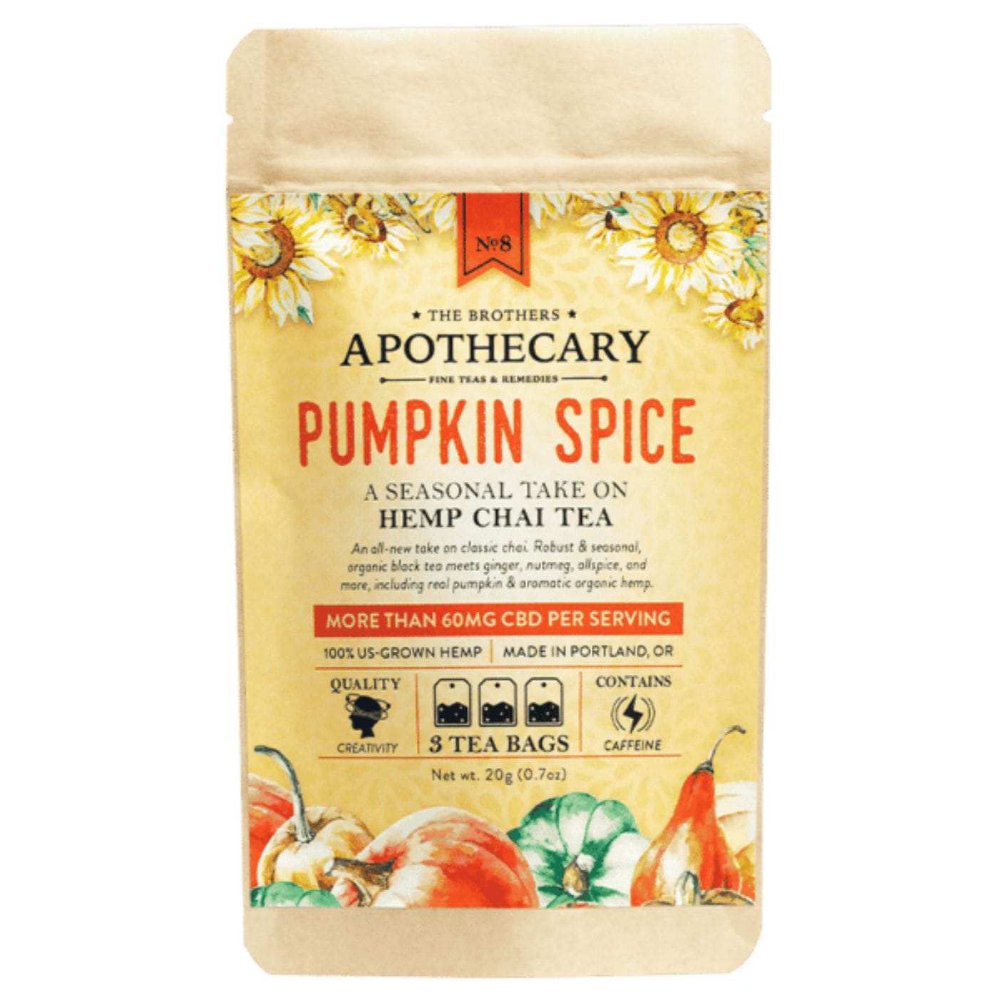 Pumpkin Spice CBD Tea