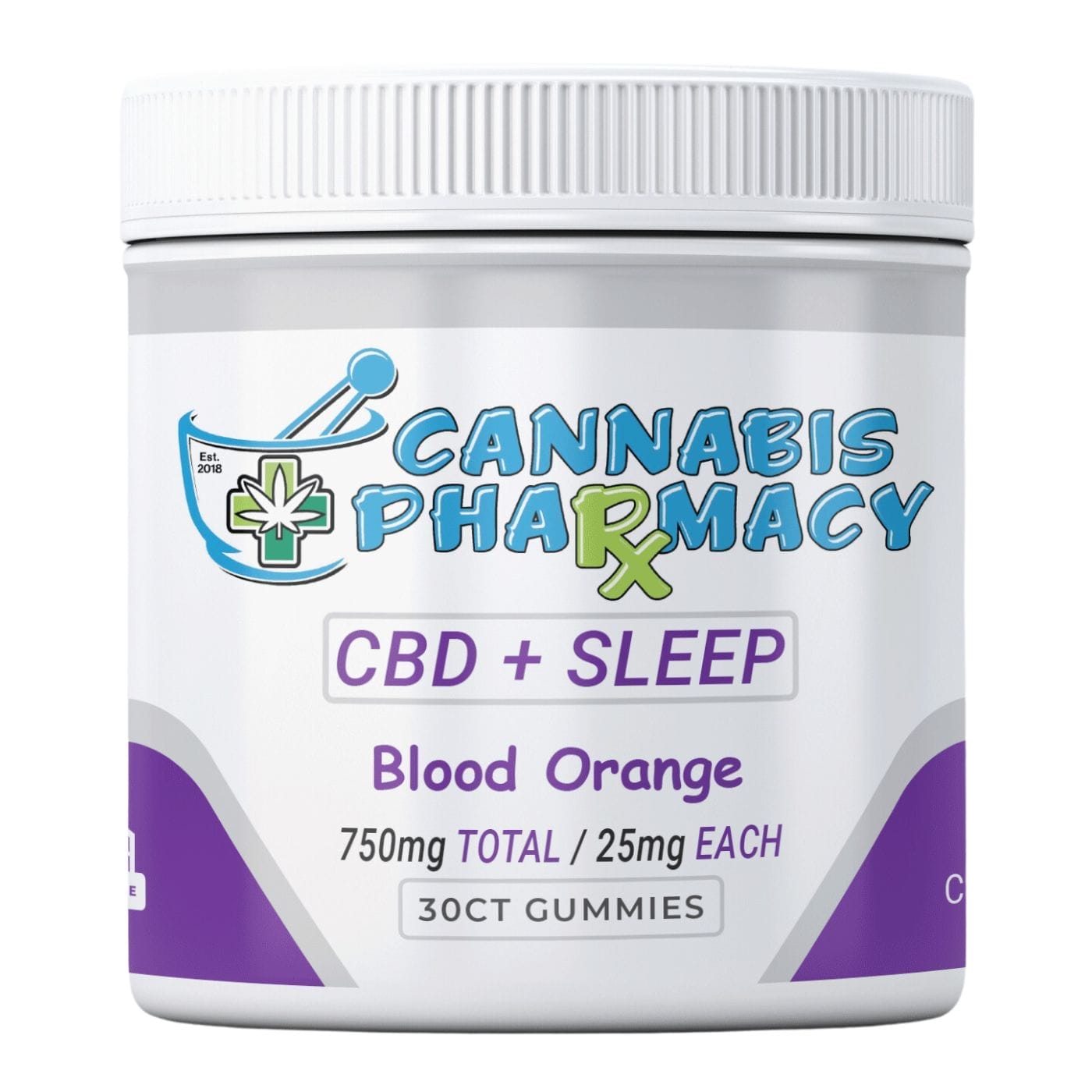 Cannabis Pharmacy CBD Sleep Gummies, CBD, CBN, Melatonin Infused Gummies