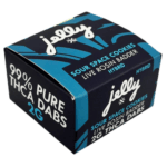 Front of Sour Space Cookies 2g THCA Dabs package featuring sleek, modern design with strain-inspired artwork